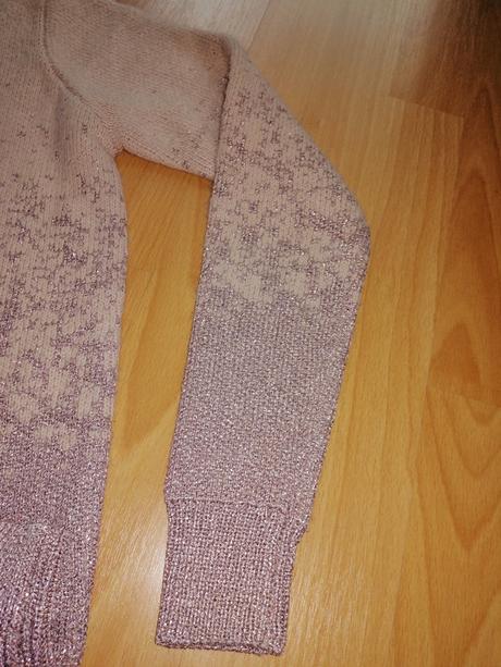 Ružový svetrík h&m, h&m,xs