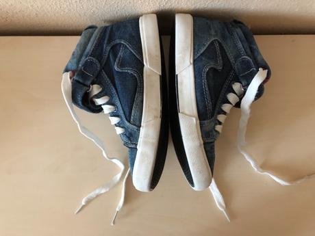 Vyssie riflove tenisky,vyborny stav,obute trikrat, 29