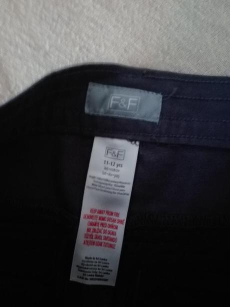Modré nohavice, f&f,152