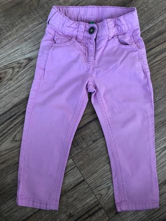 Letné nohavice benetton 12-18 mesiacov, benetton,80