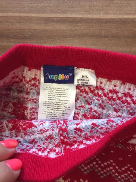 Svetrik a leginky na vianoce, lupilu,92