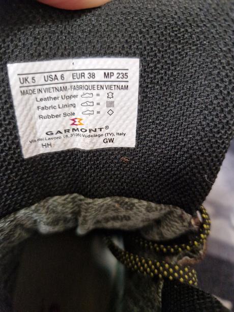 Turistické topánky garmont nebraska gtx, 38