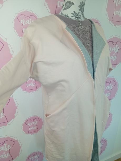 Teplákový kabátik bez zapínania xl-xxl,