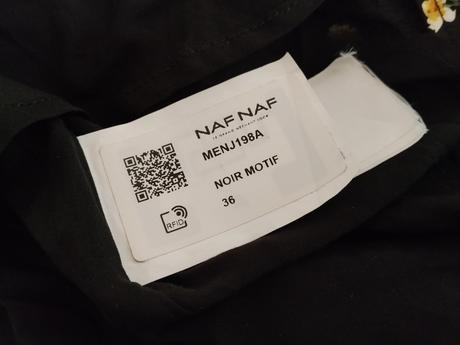 Naf naf luxusná maxi sukňa s kvetinovým vzorom, naf naf,34