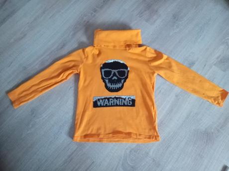 Mikina s otocnymi flitrami a rolakom, dopodopo,116