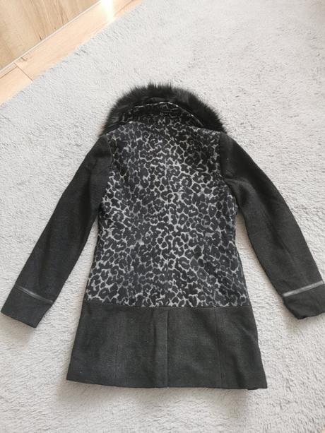 Kabát čierny, f&f,36