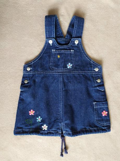 Rifľové šaty veľ. 80/86, 80