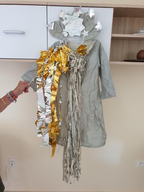 Karnevalová maska - hviezdička,