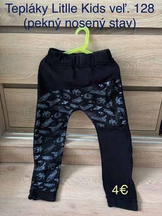 Teplaky pudlové litlle kids veľ. 128, 128