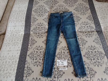 Dievčenské strečove džínsy zn.reserved veľ.146, reserved,146