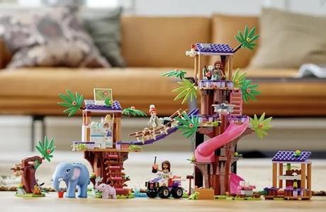 Lego friends 41424 základňa záchranárov v džungli, 