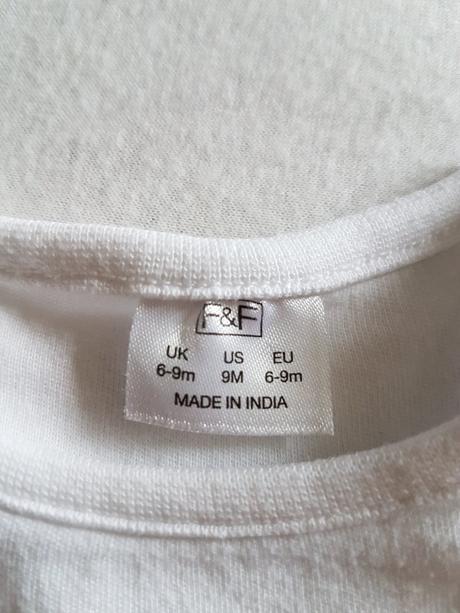 Biele tricko, f&f,74