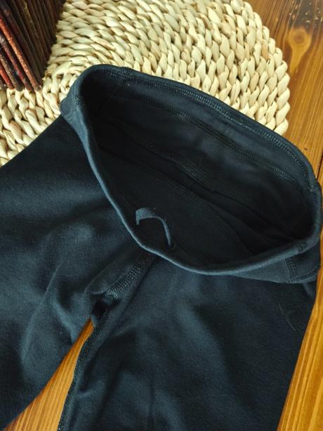 Leginy sportove cierne 116-122, decathlon,116