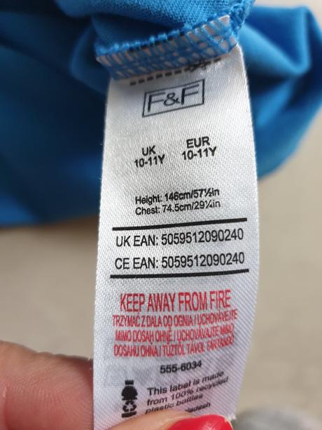 Tričko s glitrami, f&f,146