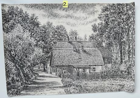 4 kresby od ornsta františka za 100eur,