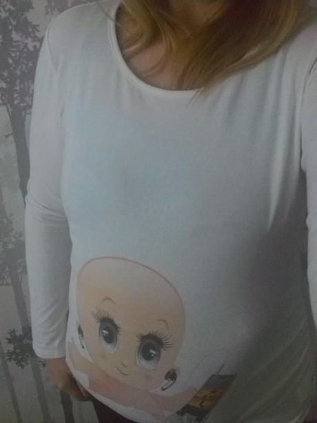 Tehotenské tričko, xl