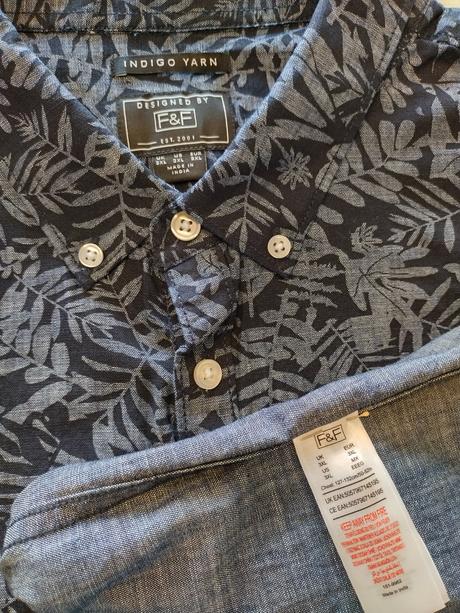Predám pánsku košeľu, veľ. 3xl, zn. f&f, f&f,xxxl