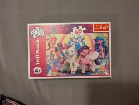 Puzzle poníky 60 kusov, 