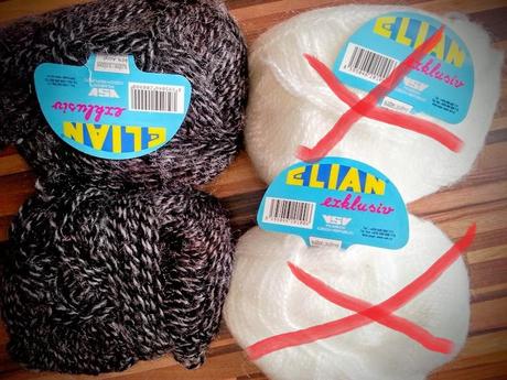 Zbytky priadza 10 klbiek po 50 gr.,