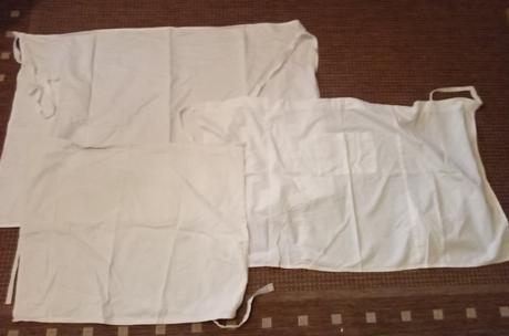 Kuchárske zástery a čiapky, 