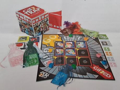 Spoločenská hra gift trap,