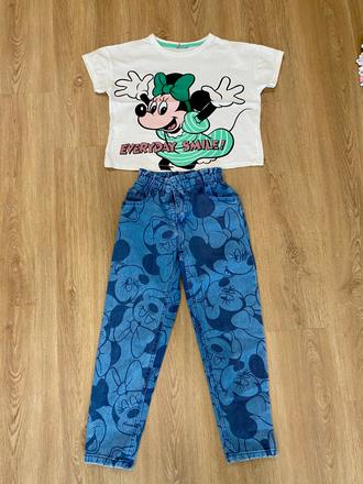 Set rifle+tričko miney, disney,128