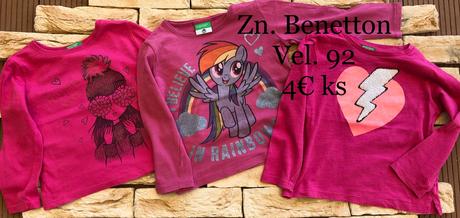 Tričká benetton vel. 92, benetton,92