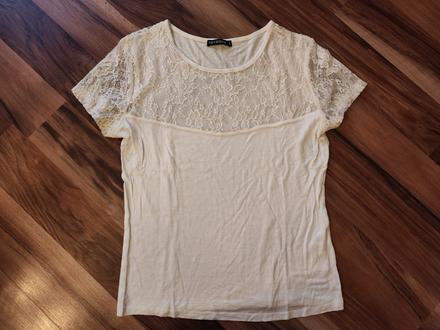 Tričko s čipkou, terranova,m