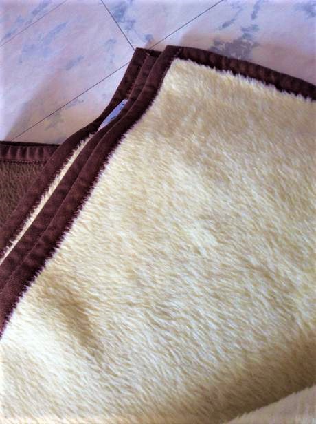 Mäkká huňatá veľká deka,