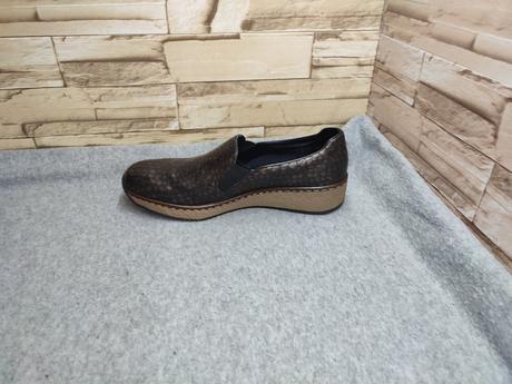 Rieker 38 - dámske našuchovacie topánky, rieker,38
