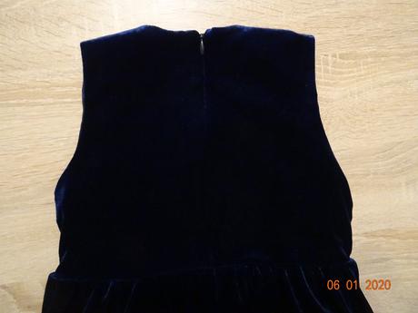 Zamatové šatičky, name it,98