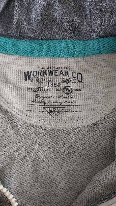 Mikina sivo-modrá m&s 80, marks & spencer,80