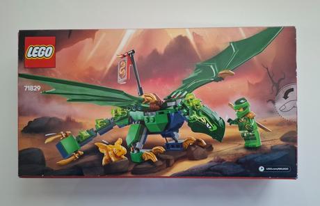 Lego ninjago "lloydov zelený lesný drak",