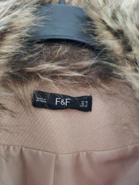 Dámsky kabát, f&f,38