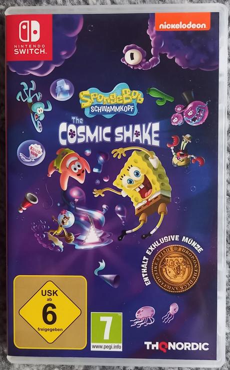 Spongebob cosmic shake - hra na nintendo switch, 