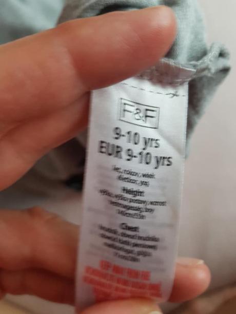 Tričko s krátkym rukávom č.140, f&f,140