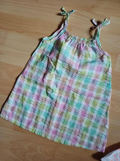 Krásne letné farebné šaty v.92 / 18-24mes, george,92