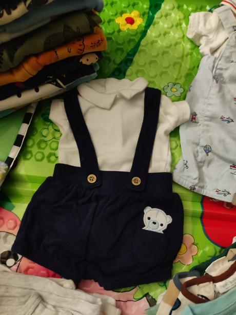 Balík oblečenia pre bábätká od 0 do 3 mesiacov, 50–62