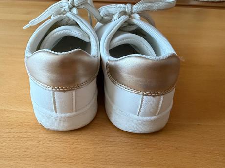 Biele elegant tenisky th, tommy hilfiger,37