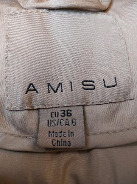 Prechodna bundicka 36, amisu,36