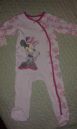 Pyzamko-dupacky minnie, disney,74