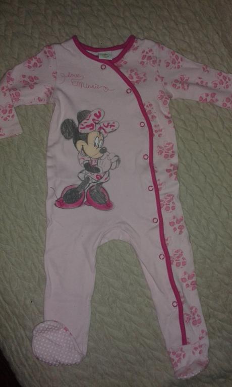 Pyzamko-dupacky minnie, disney,74