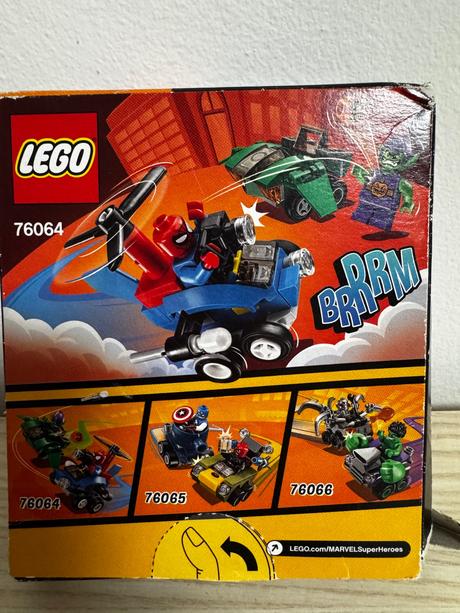 Lego super heroes 76064 mighty micro spiderma,