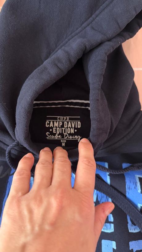 Mikina  camp david, m