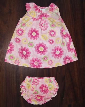 Tunika s volánikovými nohavičkami, h&m,74