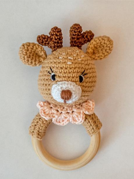 Háčkované hrkálky - rôzne zvieratká, 