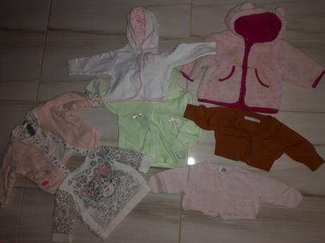 Balík mikiny-svetriky 62/68, 50–62