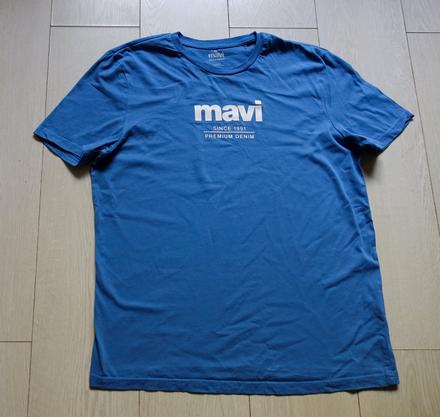 Pánske tričko mavi, l