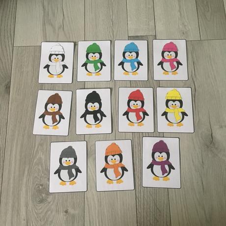 Tucniaky - priradovanie farieb, 