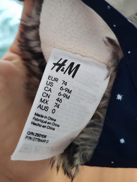 Čiapočka, h&m,74